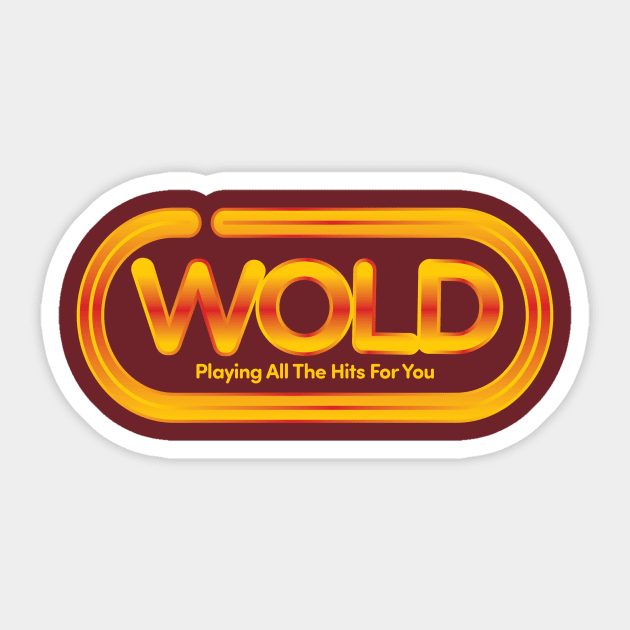 WOLD Sticker by LondonLee